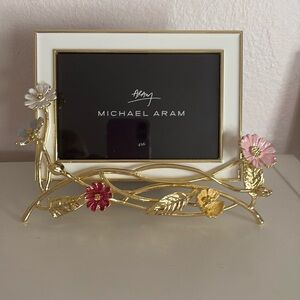 Michael Aram Gold Frame with Floral Accents